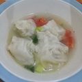 Cooksnap dari Nona Icha untuk resep Sup pangsit ayam wortel