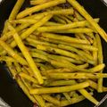 El cooksnap de Sommelier del Asado cuando hizo Ejotes a la francesa.