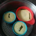 Cooksnap dari Anna Raudhatul untuk resep Puding Kukus Buah Naga, MPASI 8m+