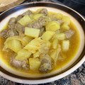 El cooksnap de Susanna Del Carmen Gil cuando hizo Patatas guisadas con salchichas frescas al curry.