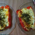 El cooksnap de Anna Bella alias Moni Argento cuando hizo Morrones rellenos al horno.
