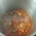 El cooksnap de Ari Rodriguez cuando hizo Lentejas con verduras.