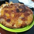 El cooksnap de Mimi Villalva cuando hizo Torta invertida de manzana.