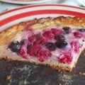 El cooksnap de Miriya Rivera cuando hizo Kuchen de Frambuesa.