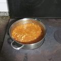 El cooksnap de Cristian. cuando hizo Potaje de garbanzos con verduritas.