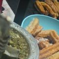 El cooksnap de Melani cuando hizo Churros Caseros.