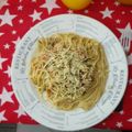 El cooksnap de mantequita cuando hizo Pasta en salsa de pollo al verdeo.