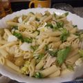 El cooksnap de Yaiza Caballero cuando hizo Cocina de aprovechamiento—>Ensalada de pasta.