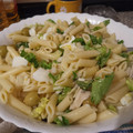 El cooksnap de Yaiza Caballero cuando hizo Cocina de aprovechamiento—>Ensalada de pasta.