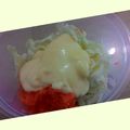 Cooksnap dari Wenny Ervina untuk resep salad hokben KW super ^^