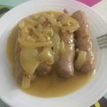 El cooksnap de Miguel Ángel Pérez Ruth cuando hizo Salchichas frescas al vino blanco.
