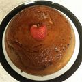 El cooksnap de Mariela cuando hizo Panetela Flan.