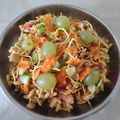 Anoli Vinchhi's cooksnap of when they made Bhel chat.