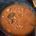 El cooksnap de Paco Linero cuando hizo Judías Pintas con Chorizo y Panceta.