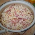 Cooksnap dari safarazkitchen 🍃🍊🍒 untuk resep Fettuccine Beef Sausage Carbonara