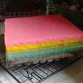 Cooksnap dari Dwi Bayana Yolanda Sani untuk resep Bolu kukus pelangi Rainbow