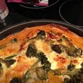 El cooksnap de pau.sullivan cuando hizo Quiche de calabaza y brócoli al gratín.