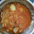El cooksnap de Azucena cuando hizo Raya guisada al pimentón.
