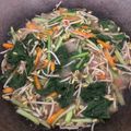 Cooksnap dari Rahmiani Rahim untuk resep Tumis Sawi Wortel Tauge