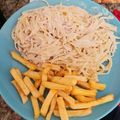 El cooksnap de Gloria López Monzón cuando hizo Pasta con nata para cocinar y bacon🍝.