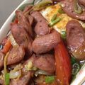 Cooksnap dari Morina Yap untuk resep Telur ceplok sosis masak kecap (pedas manis)