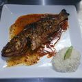 El cooksnap de Diana Garcia cuando hizo Pescado al horno.