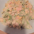 El cooksnap de Mel Pulido cuando hizo Ensalada de aguacate y langostinos.