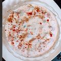 Chandra kamdar का कुकस्नैप जब उन्होंने मूंग दाल मिक्स वेज रायता (moong dal mix veg raita recipe in Hindi) बनाया था।