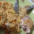 El cooksnap de Carito 🇦🇷 cuando hizo Guiso de arroz y alitas de pollo.