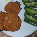 El cooksnap de Cris Rueda cuando hizo Croquetas de zanahoria y tomate.