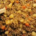 El cooksnap de Mercedes Moreno Uriburu cuando hizo Guiso de lentejas vegetariano.