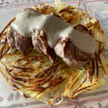 El cooksnap de NCC cuando hizo Solomillo De Cerdo Con Salsa Roquefort Y Patatas Rosti.