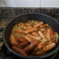 El cooksnap de marta valles cuando hizo Salchichas frescas a la cerveza.