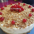 El cooksnap de Fini Bautista Angulo cuando hizo Tarta de turrón de Jijona sin horno.
