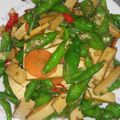 彭玉芝 的 糯米椒炒豆干 cooksnap
