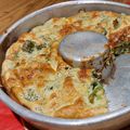 El cooksnap de Rubén cuando hizo Soufflé de brócoli y queso 🧀🥦.