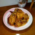 Cooksnap shazrina semasa beliau membuat Ayam Bakar Mayonis.