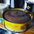 El cooksnap de Joa Gallardo cuando hizo Torta Nesquik.