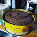 El cooksnap de Joa Gallardo cuando hizo Torta Nesquik.
