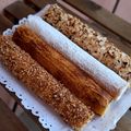 El cooksnap de Toni Martín cuando hizo Bracito de crema y yema quemada con almendras.