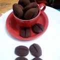 Harshida Thakar's cooksnap of when they made કોફી બીન કૂકીઝ (Coffee Bean Cookies Recipe in Gujarati).