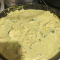 El cooksnap de Itza Peña de Gutierrez cuando hizo Pechuga de pollo con Rajas con crema.