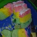 Cooksnap dari anisatul fuaidah untuk resep Roti kukus pelangi