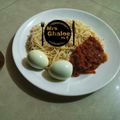 Mrs Ghalee Tk Cuisine's cooksnap of when they made Jollof Spaghetti (Pasta in Tomato Sauce).