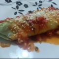 El cooksnap de Lorena Bertoni 😋 cuando hizo Canelones de acelga y pollo.