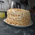 El cooksnap de Isabel López cuando hizo Torta de Hojarasca.