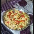  Minakshi Shariya का कुकस्नैप जब उन्होंने मिक्स वेजिटेबल फ्राइड नूडल्स (Mix Vegetable Fried Noodles recipe in Hindi) बनाया था।