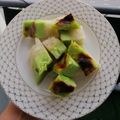 Cooksnap Rara Amira semasa beliau membuat Kuih seri muka Pandan.
