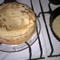 El cooksnap de Johanna Diaz cuando hizo Panqueques con dulce de leche.