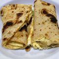 Fazila's cooksnap of when they made Chapati -egg roll.